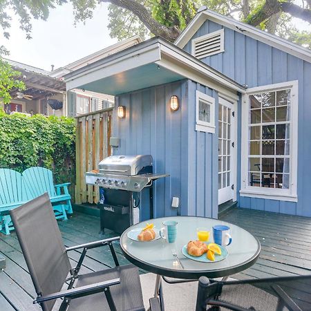 Galveston Home With Private Hot Tub - Walk To Beach! Exterior photo